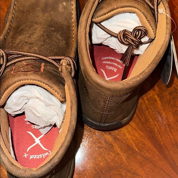 NWT Twisted X Men's Steel Toe Leather Boots - Picture 7 of 10